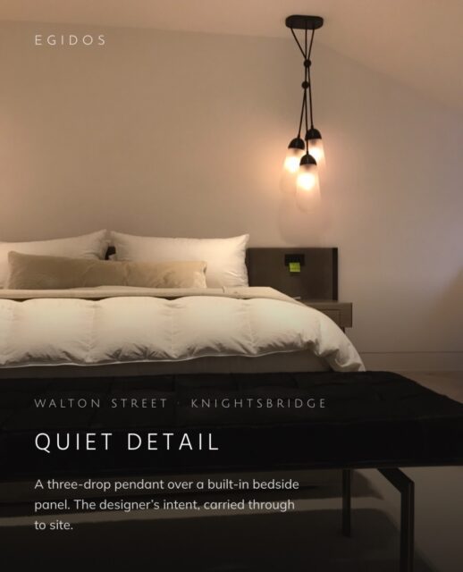 Bedroom 😴✨
More in BIO

#Bedroom #Knightsbridge #LondonBuilders #InteriorDesign